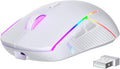 FFJ Wireless Gaming Mouse, 24000 DPI, Gaming Mice for PC, White