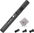 Compact Lens Cleaning Pen,Lens Cleaner Brush for Camera Filters Camcorders Leupold Scope Binoculars Keyboards VR Headset and More Electronics