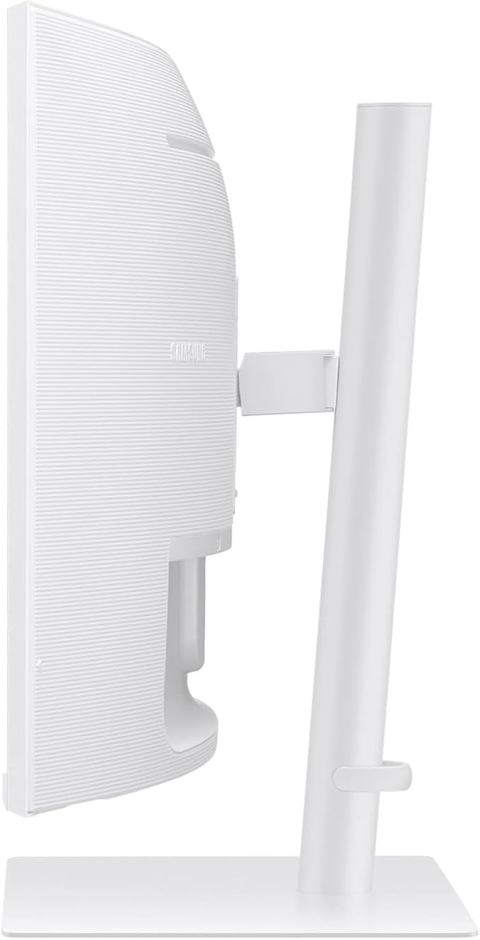 Samsung 34” ViewFinity (S65TC) Series Ultra-WQHD 1000R Curved Computer Monitor, HDR10, 100Hz, AMD FreeSync, Thunderbolt 4, Height Adjustable Stand, Built-in Speakers, Eye Care, LS34C650TANXGO, 2024