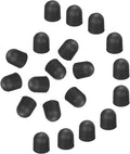 MECCANIXITY 60Pcs Replacement Stylus Pen Tips 5mm Conductive Capacitive Touch Screen Pens Tips Silicone Rubber, Black