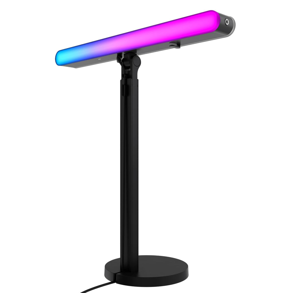 Logitech G Litra Beam LX Premium Dual-Sided RGB LED Streaming Key Light with TrueSoft, for Streaming, Broadcasting, LIGHTSYNC, Bluetooth, USB, PC/Mac - Graphite