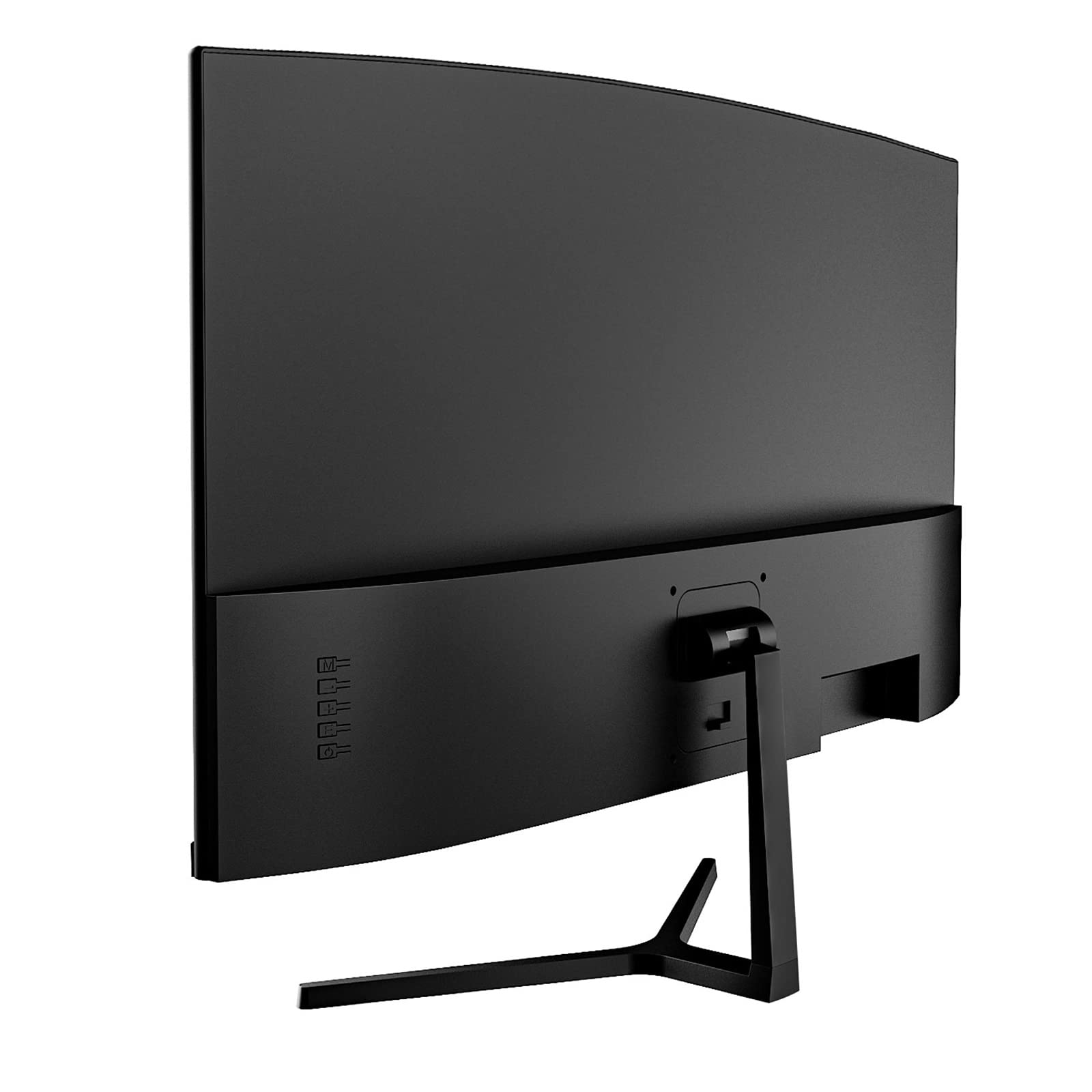 CRUA 24" FHD 1080P 180Hz Curved Gaming Monitor, 2800R, AMD FreeSync, Black