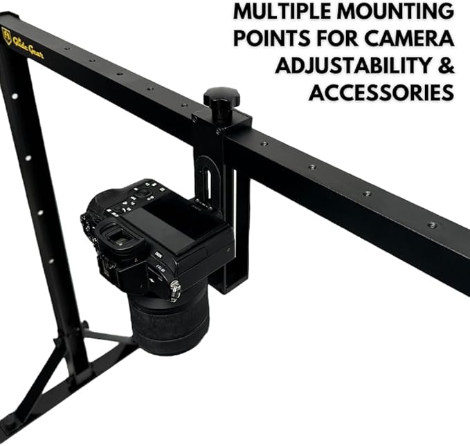 Glide Gear OH100 Professional Metal Overhead Table Top Mount Stand Photography Studio DSLR Video Camera iPhone Top Down Platform