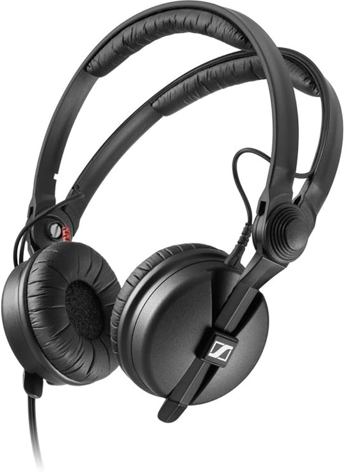 Sennheiser Pro Audio Professional HD 25 On-Ear DJ Headphones Black