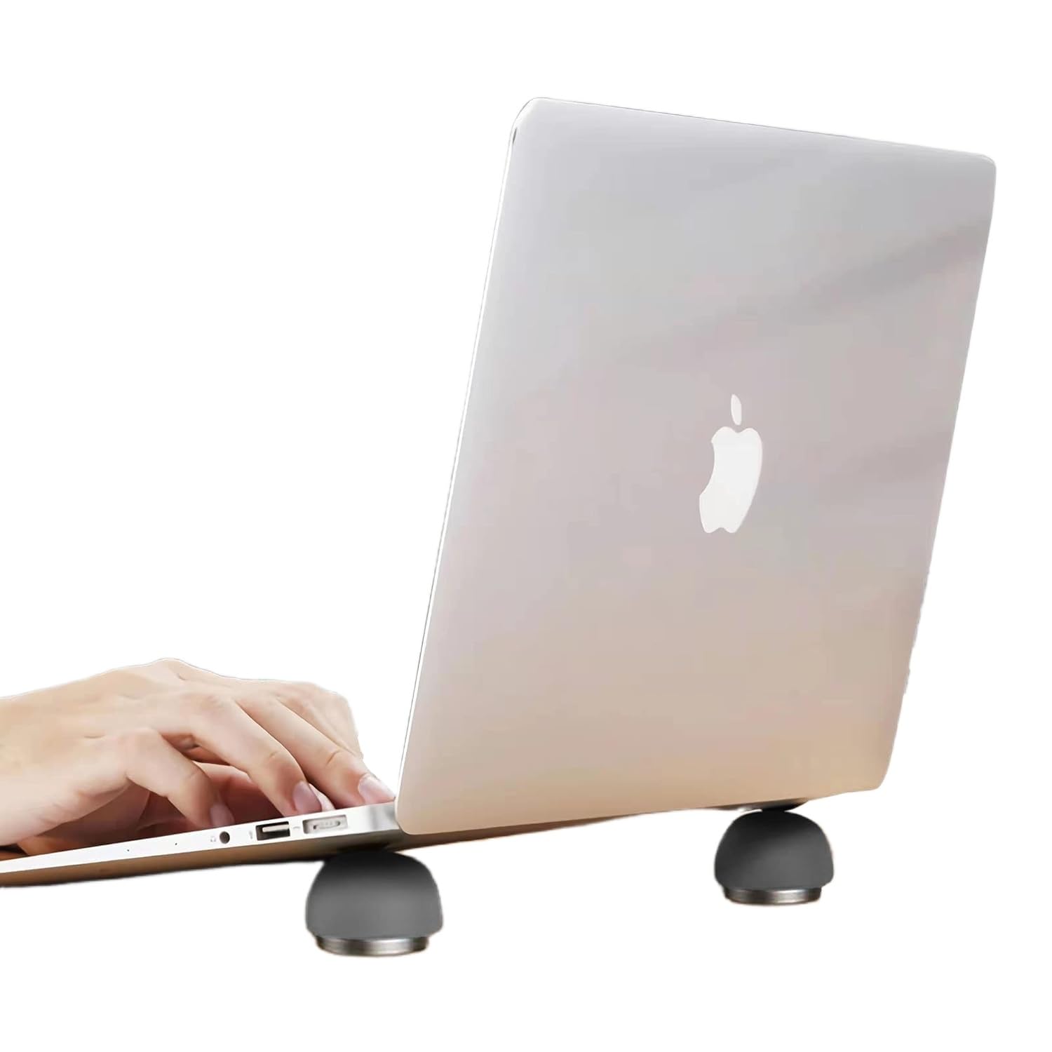 Laptop Cooling Stand,Ergonomic Laptop Cooling Pad Small Invisible Cooler Ball Portable Magnetic Laptop Cooler Stand for Computer