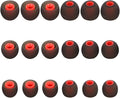 Silicone Replacement Earbud Tips Ear Tips Fit Most in-Ear Earbuds(Inner Hole 3.8mm -5.1mm) Headphone Earbud Covers Eartips 9 Pairs S M L