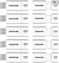 GIGASTONE 32GB Flash Drive (10 Pack) Z60 USB 3.2 Gen 1, 100MB/s Ultra Fast, Retractable Capless Slider Design, Data Storage, Backup for PC/Mac/TV/Car Audio, USB 2.0/3.0/3.1 Compatible