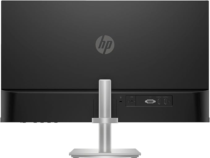 HP Series 5 527sh Monitor (Replaces M27h) 27" 100Hz IPS FHD (1920x1080) 99% sRGB Display, Adjustable Height & Tilt, Flicker Free, Anti-Glare, Black/Silver w/DKZ USB Port Expander