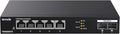 Tenda TEM2007X, 5 Port 2.5G Ethernet Switch, Unmanaged 2.5Gb Switch with 5 x 2.5G Ports & 2 x 10Gb SFP+ Slots, 50Gbps Switching Capacity, Plug & Play, Desktop/ Wall-Mount, Fanless Metal Design