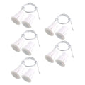 Magnetic Reed Switch RC-36 NC Recessed Wired Window Door Contact Sensor for Home Security and Burglar Alarm Systems 5 Pcs