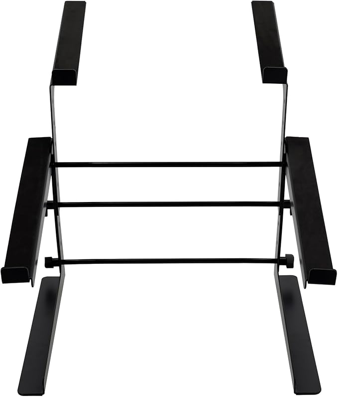 Rockville Rock2d2 Adjustable Dual Shelf DJ Controller Midi Keyboard Laptop Stand