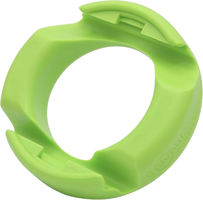 GoDonut – Phone Stand Original – Cell Phone Holder + Tablet Stand Desk Organizer – Compatible with Tablet, iPhone 16 15 14 Pro Max, Android & Most Smartphones - Lime Green