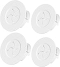 in Wall Cable Management Kit, White Wire Hider to Hide Cords Wall Mounted TV, 3inch Easy Install Cord Covers Kit, Cord Hiding for Wall - 4Pack Suitable for HDMI, TVs, Desks, Audio