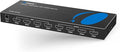 OREI 4x4 HDMI Matrix Switch 4K Downscale, ARC, Audio Extraction, HDCP 2.2