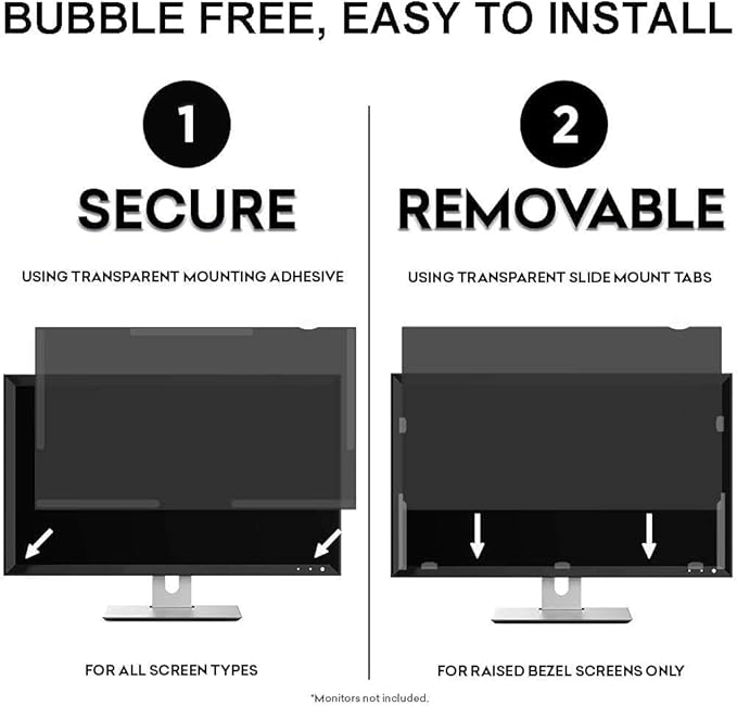 34 Inch Computer Privacy Screen for 21:9 Aspect Ratio Widescreen Monitor,Removable Anti Spy Data Confidentiality Security Privacy Protector Film,Anti Blue Light Glare Monitor Privacy Filter