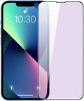 PERFECTSIGHT Anti Blue Light Screen Protector Designed for iPhone 13/ iPhone 13 Pro 2021 6.1 inch, HD Clear Blue Light Blocking Tempered Glass - Eye Protection