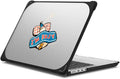 CASETiFY Bounce MacBook Pro 16-inch (M3/M4) Case [Enhanced Protective Corner Design/Ventilation Cutouts/Anti-Slip Grip] - I'm Busy by Ssebong - Clear Black