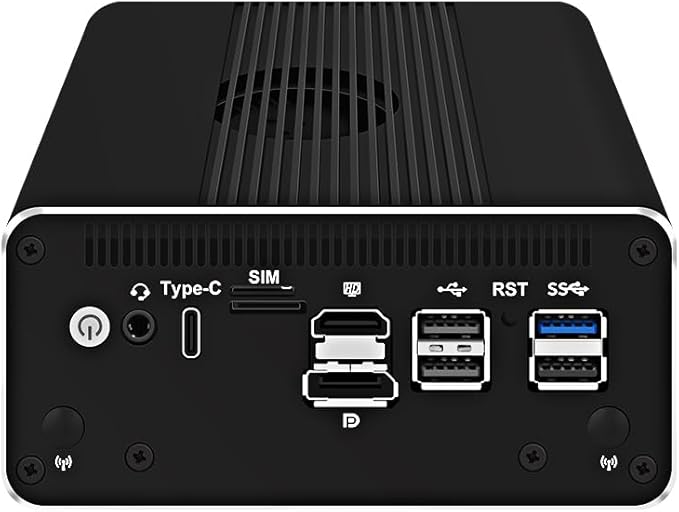 CWWK Intel Alder Lake N100(4C/4T Up to 3.4GHz)/N305(8C/8T Up to 3.8GHz) Dual SFP+10GbE Mini PC|4xIntel I226-V 2.5GbE |DDR5 Memory|PCI-E x4|HDMI+DP+Type-C (10 Gigabit N305, 32G RAM 512G SSD)