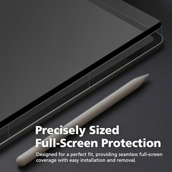 Magnetic & Nano Adsorption 360° 4-Way Privacy Screen Protector for iPad 9th/8th/7th Generation 10.2 inch | Detachable, Anti-Spy, Anti-Fingerprint | Works in Both Landscape & Portrait Modes