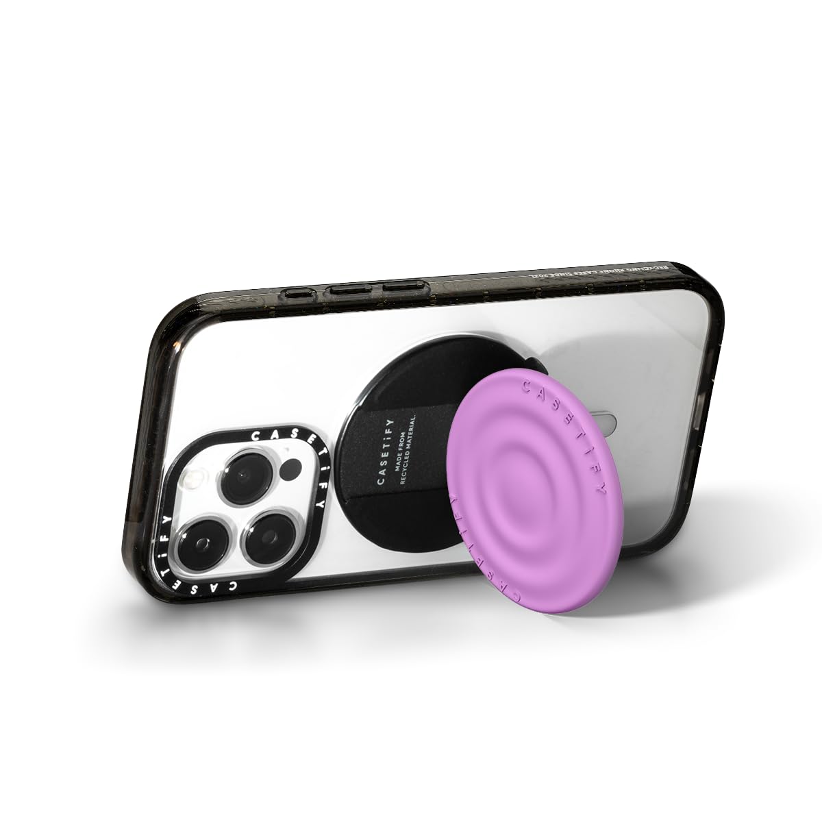 CASETiFY Snappy Ripple Grip Stand Compatible with Magsafe - Radish