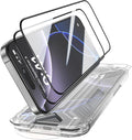 3 Pack for iPhone 16 Pro Max Tempered Glass Screen Protector:9H+ Durable, Auto Positioning, Bubble Free, High Definition, Easy Installation
