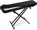 88 Keys Electric Piano Keyboard Dust Cover, Adjustable Electric Piano Keyboard Covers for Digital Electric Pianos, Full Cover Elastic Lock Music keyboard Protector Cover