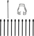 Pen Tips Replacement Compatible with Kindle Scribe Basic Pen, Pencil Nibs Compatible with Kindle Scribe Premium Pen (1 PCS Metal Tips, 10 PCS 2B Tips)