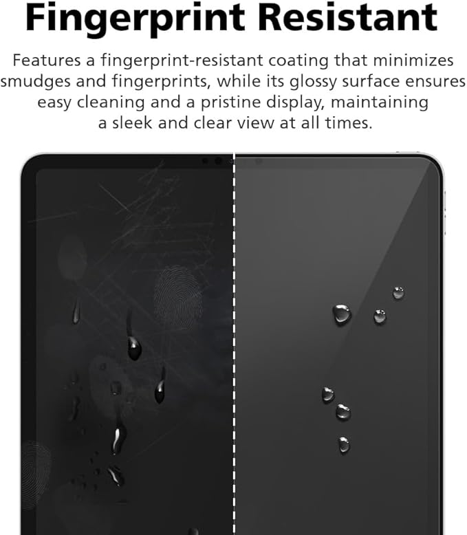 Magnetic & Nano Adsorption 360° 4-Way Privacy Screen Protector for iPad 11th Generation 11 inch | Detachable, Anti-Spy, Anti-Fingerprint | Works in Both Landscape & Portrait Modes