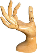 Mannequin,Mannequin Hand,Hand Model,Hand Mannequin for Nails,Drawing Mannequin,Wooden Hand,Wooden Mannequin,Wood Hand,Hand Model for Drawing,Female Hand of Right.