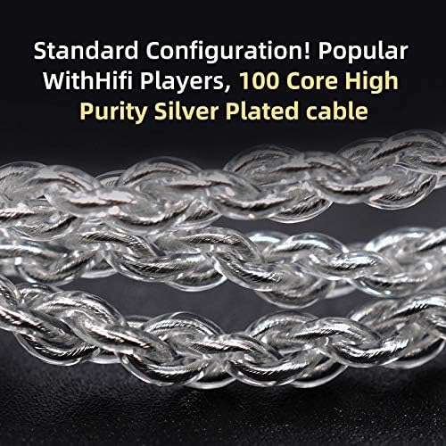 KZ ZSN Pro X in Ear Earphones,1BA+1DD Dual Driver Wired Noise Cancelling Gaming Earbuds, Deep Bass Stereo Sound Ear Monitor Headphone, Detachable 2Pin IEM Cable for Musician Singer(Gold Without Mic)
