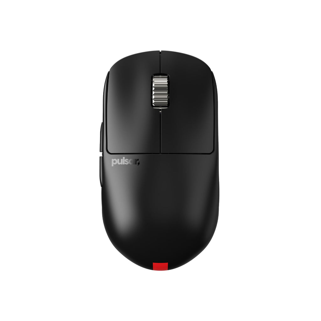 Pulsar Gaming Gears X2H v3 eS Wireless Gaming Mouse, Ultra Lightweight 1.87 oz (60g), Symmetrical, Optical Switch, 32000 DPI, 750 IPS, XS-1 Sensor, 8k Compatible (Mini, Black)