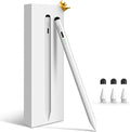 Pencil for Apple iPad 11th/10th/9th, 2X Fast Charge Stylus Pen for iPad, Palm Rejection, Tilt Sensitivity, Compatible with iPad A16/10/9/8/7/6, Pro M4/13/12.9"/11", Air M3/M2/5/4/3, Mini 7/6/5