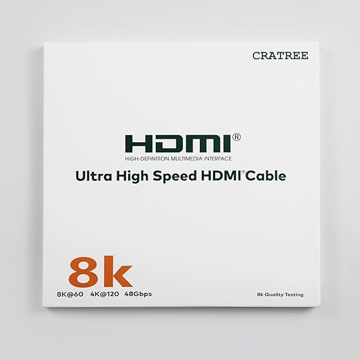HDMI Cable 15FT Long - Certified 8K Ultra High Speed HDMI Cable,48Gbps Braided HDMI Cord,8K 60hz,4K 120hz,eARC,HDCP 2.2&2.3 - Compatible for HDTV/PS5