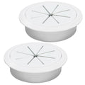 BOPOREAE 2 Pcs Desk Grommet 2-3/8" (60mm), Desk Hole Cover for Cables
