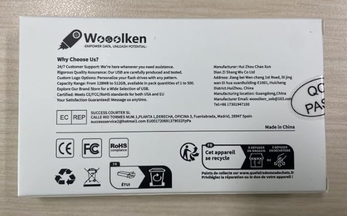 USB 3.0 Flash Drive 32GB 2 Pack, Wooolken High Speed USB 3.0 Thumb Drives Sleek Metal Flash Drives with Keychains, Memory Stick, USB Drive for PC/Computers/Mac/Laptops
