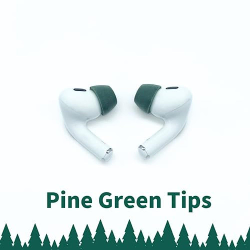 Comply Memory Foam Replacement Ear Tips, Green (S/M/L) (3 Pairs)