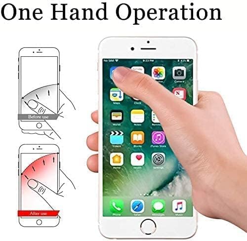 3 Pack Fashionable Clear Glitter Expandible Collapsible Moblile Phone Grip Stand Holder for Smartphones and Tablets Cell Phone Accessory- 2 (Gradient Colorful Glitter Blue Pink)
