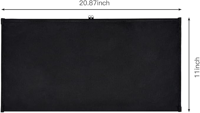 Keyboard Bag Case Sleeve Pouch for Universal Keyboard, Logitech/Razer/Das/Havit/Apple Magic Keyboard Protector, Wireless/Wire Computer/Gaming PC Keyboard Dust Cover-Black