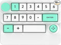 Adventurers W909 Wireless RGB Mechanical Numeric Keypad, Hot-Swappable, Macro-Programmable Numpad, Joystick & Knob Control for PC/Tablet/Laptop/Phone, Tri-Mode Connectivity (White)
