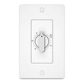 HBN 60 Minute Spring Wound Countdown Timer Switch for Bathroom Exhaust Fan, in-Wall Mechanical Light Switch Timer, No Neutral Required, Wall Plate Included, ETL Listed