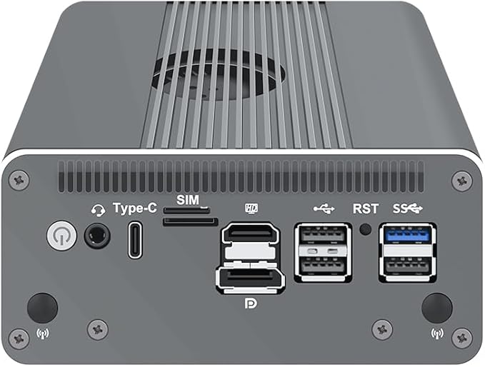 CWWK Intel Alder Lake N100(4C/4T Up to 3.4GHz)/N305(8C/8T Up to 3.8GHz) Dual SFP+10GbE Mini PC|4xIntel I226-V 2.5GbE |DDR5 Memory|PCI-E x4|HDMI+DP+Type-C (10 Gigabit N100, 32G RAM 2TB SSD)