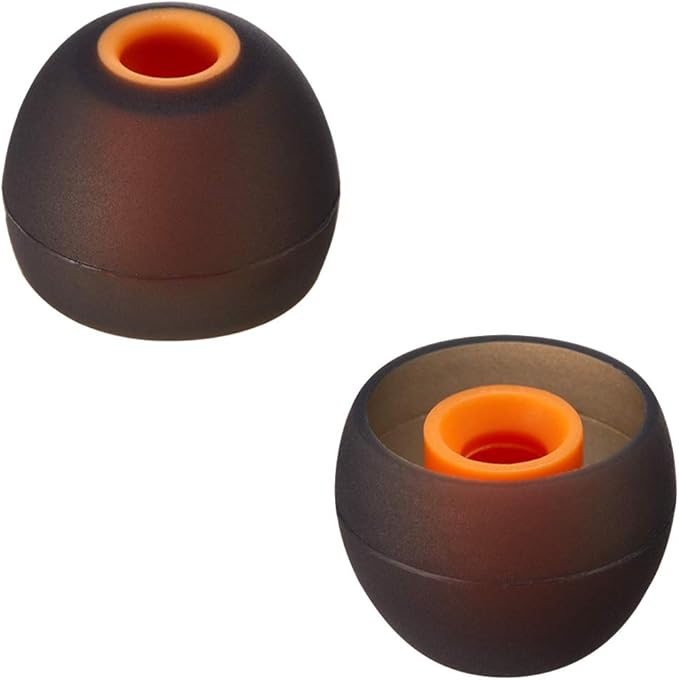 Earbud Tips Soft Silicone Earbuds Replacement Tips Fit for in-Ear Headphones(Inner Hole from 3.8mm -4.2mm Earphones) 9 Pairs S/M/L