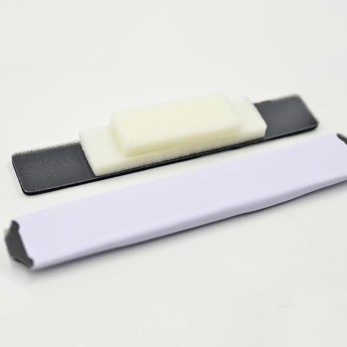 Replacement Top Headband Sponge Cushion Pad Repair Parts Compatible for Pro Detox Headphones (White)