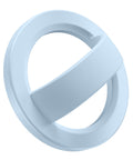 GONEZ Magnetic Phone Grip Compatible with MagSafe, Removable Silicone Loop Grip, Phone Ring Holder for Back of Phone for iPhone 17/16/15/14/13/12 Series, Blue