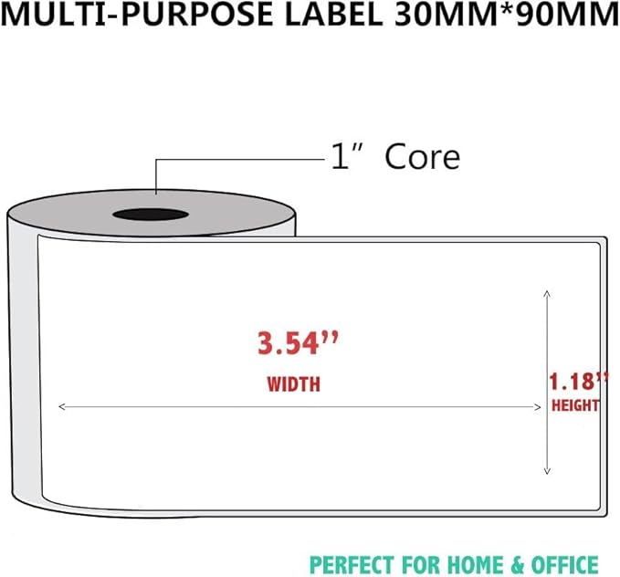200 Pcs Cable Labels - Waterproof Wire Cord Label, Tear Resistant Wire Labels, Self Adhesive Cord Organizing Label, for Cable Management, Compatible with PUQU AQ20 Label Makers(Red) 30 * 90mm