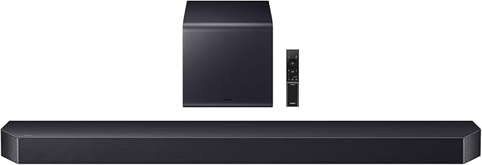 Samsung Q-Series Soundbar HW-Q900F 7.1.2 ch Subwoofer (2025 Model) Smart Integration, Wireless Dolby Atmos, Q-Symphony