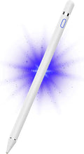 DOGAIN Active Digital Stylus Pen for Touchscreen, Stylus Pencil for Apple iPad mini/Pro/Air, Samsung, iPhone, Android and Most Phone & Tablet, 1.5mm Fine Point Rechargeable Pens - White