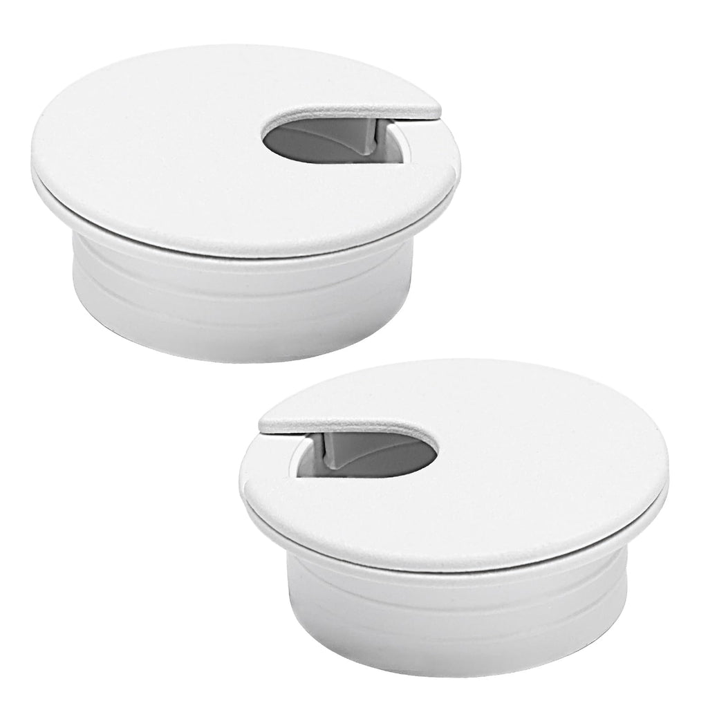 EASYEAH 2 Pcs Desk Grommet 1-1/2" / 38 mm, Desk Cord Hole Cover