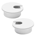 EASYEAH 2 Pcs Desk Grommet 1-1/2" / 38 mm, Desk Cord Hole Cover
