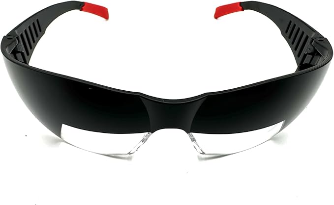 Flaperon Black Fog Foggles for Pilot Training, Adjustable Band, Embossed Hard Case. IFR and VFR training foggles. Durable polycarbonate lenses. Rubberized Tips.